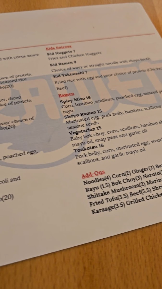 Menu Casa Ramen Dallas-10